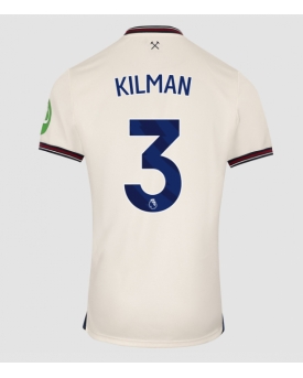 Billige Fotballdrakt West Ham United Max Kilman #3 Replika Bortedrakt 2025-26 Kortermet Billige Fotballdrakt West Ham United Max Kilman #3 Replika Bortedrakt 2025-26 Kortermet